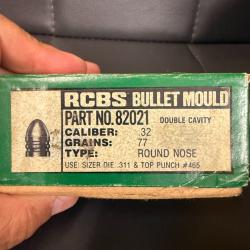 MOULE A BALLE RCBS  REF:82021  CAL..32   77 GRS RN