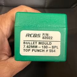MOULE A BALLE RCBS  REF:82022  CAL.7.62MM   130 GRS SPL