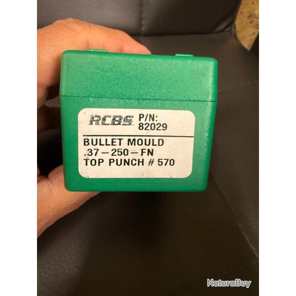 MOULE A BALLE RCBS  REF:82029  CAL..37   250 GRS FN