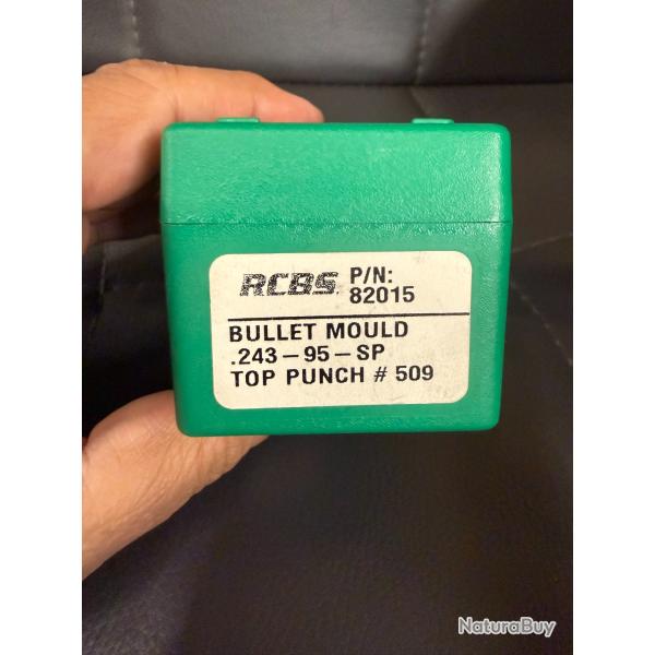 MOULE A BALLE RCBS  REF:82015  CAL.243   95 GRS SP