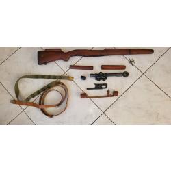 Rare kit safn 49 sniper avec sa lunette OIP 1951 1957