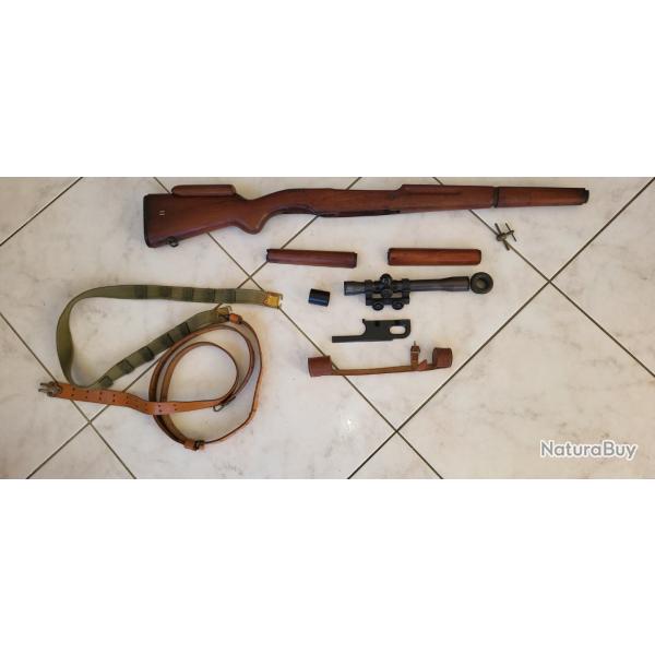 Rare kit safn 49 sniper avec sa lunette OIP 1951 1957
