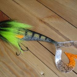 COLORIS EXCLUSIF !! RAPALA SOFT OLIO PRERIGGED 20CM - GHOST PERCH