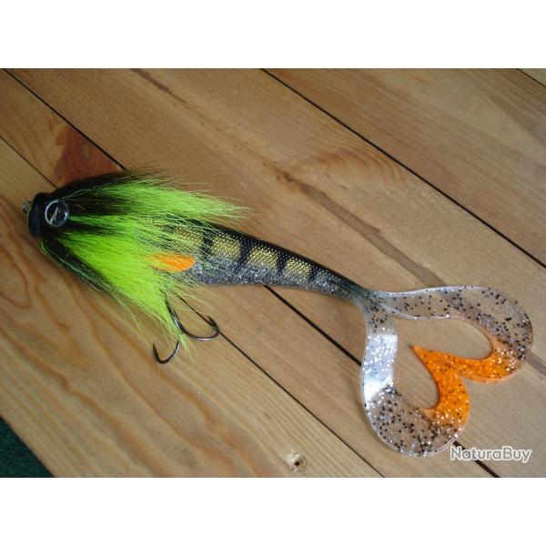 COLORIS EXCLUSIF !! RAPALA SOFT OLIO PRERIGGED 20CM - GHOST PERCH