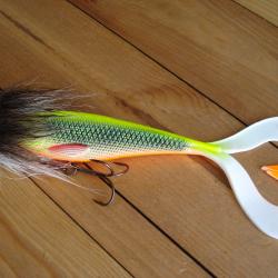 COLORIS EXCLUSIF !! RAPALA SOFT OLIO PRERIGGED 20CM - YELLOW BACK
