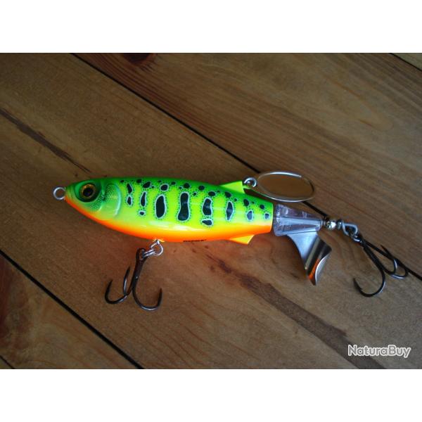 COLORIS EXCLUSIF !! RAPALA CLAPTAIL 110 25G - FIRE FROG