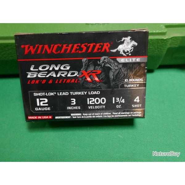 Cartouches Winchester LONG BEARD XR 12/89 PL 4
