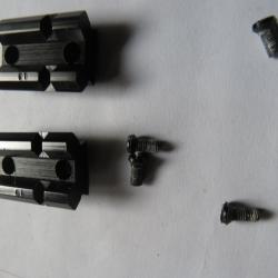 Embases type Weaver pour TIKKA T3/T3X