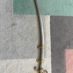 Sabre d'officier cavalerie l&eacute;g&egrave;re &agrave; l'Orientale