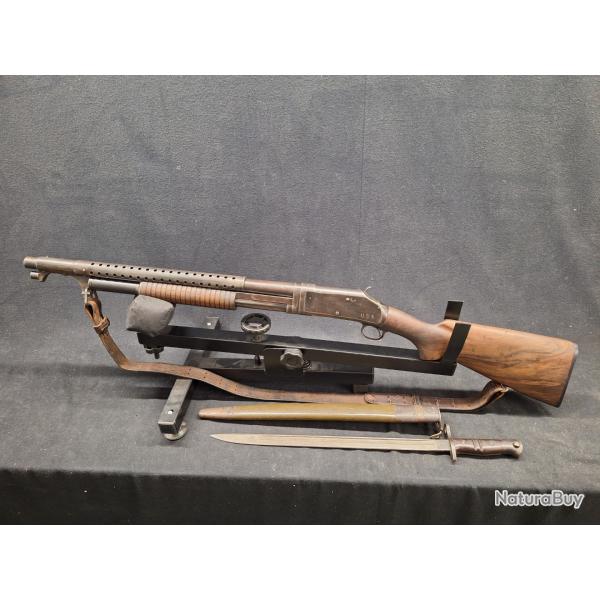 Fusil � pompe Winchester 1897 Trench Gun, Cal. 12/70 - 1� sans prix de r�serve !!