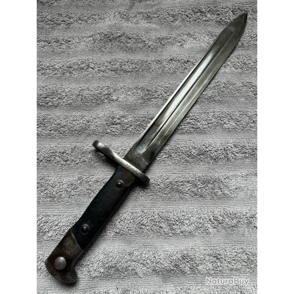 Ba�onnette espagnole 1893 courte de fabrication allemande - WW1