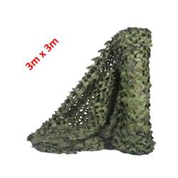 Filet de camouflage Jungle vert 3m x 3m - Livraison gratuite (2)