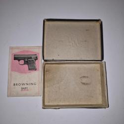 Bo&icirc;te + notice BROWNING FN BABY