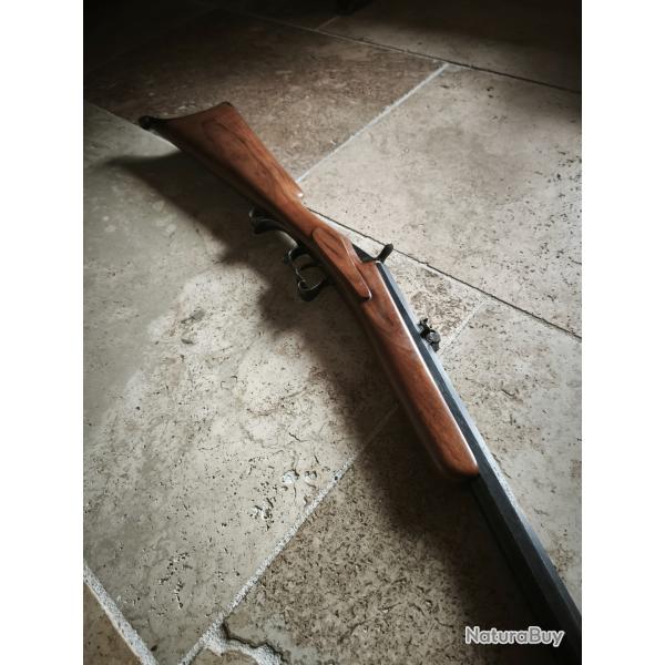 Ancienne carabine � canon octogonale