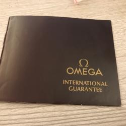 1 x Omega vintage document liste internationale des agents pour garantie