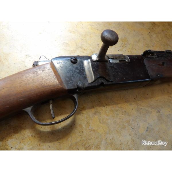 rare prototype pr� Lebel 11mm Gras dat� 1886 syst�me lame KROPATSCHEK mod 1885  FRANCE III�r�publiqu