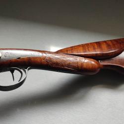 Magnifique fusil &agrave; piston de calibre 24 en tr&egrave;s bel &eacute;tat et fonctionnel,vers 1840 canon sign&eacute; Merley