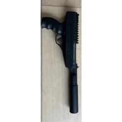 PISTOLET A PLOMB BO MANUFACTURE AVEC SILENCIEUX