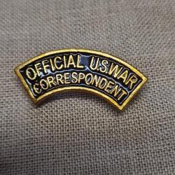 Insigne , &eacute;maill&eacute;  banane Correspondant US WW2 ( 1 )