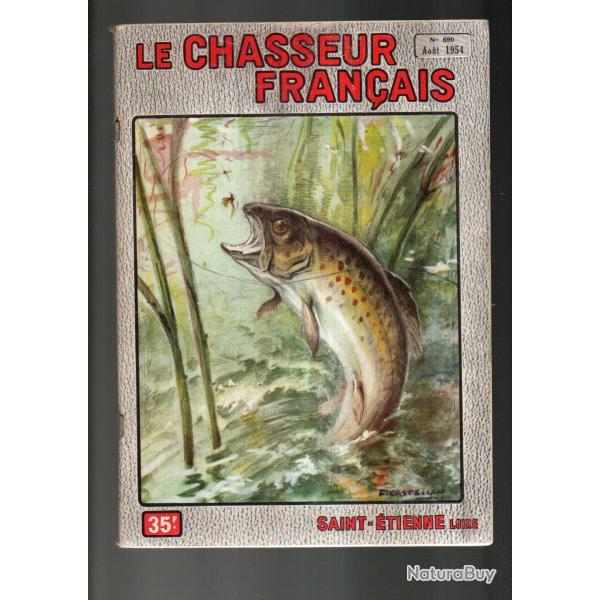 le chasseur fran�ais 690 1954 chasse , p�che , maison, sant�, sanglier, jardinage , �levage