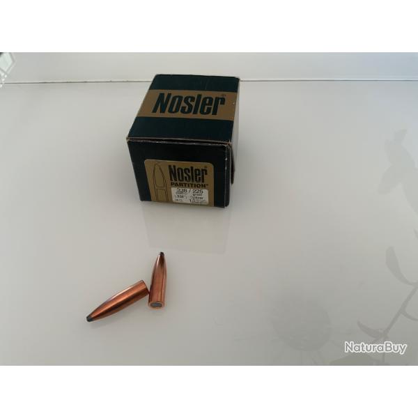Ogives NOSLER Partition cal 338. 225grs boite de 50 unit�s