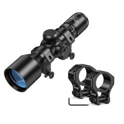 Lunette CVLife Foxspook 3-9x40 COMPACT (colliers 11mm + 25.4) (R&eacute;ticule Mil-Dot)
