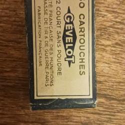 Boite rare 22 court GEVELOT