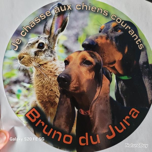 Autocollant Bruno du Jura / Li�vre