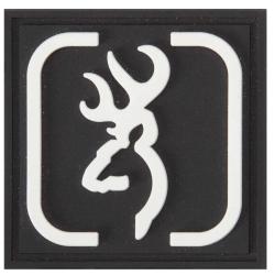 Badge BROWNING noir et blanc