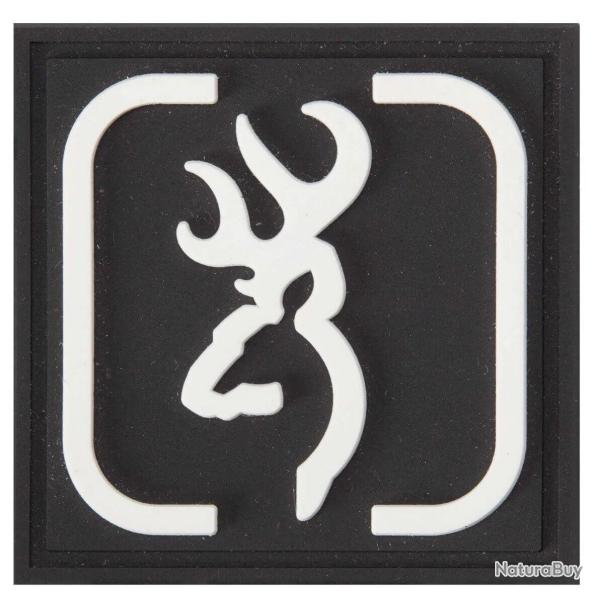 Badge BROWNING noir et blanc