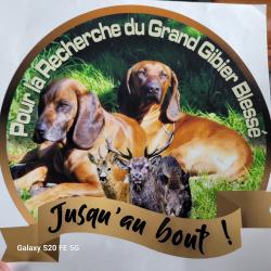Autocollant Recherche du Grand Gibier