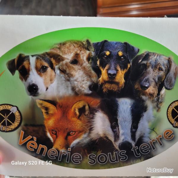 Autocollant V�nerie sous terre
