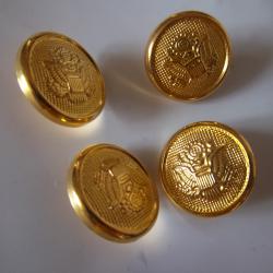 lot boutons U.S collection &eacute;quipement militaire