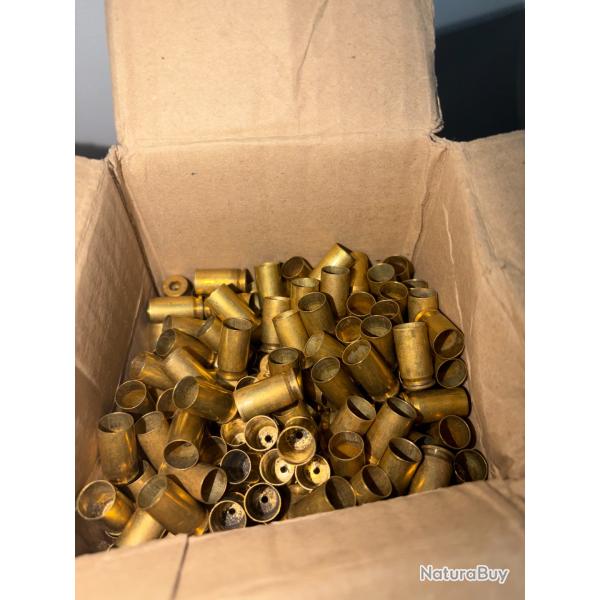 lot de 200 douilles en 9 mm