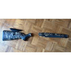 Crosse Browning Z&eacute;nith BAR MK3 droitier motif peau de reptile.