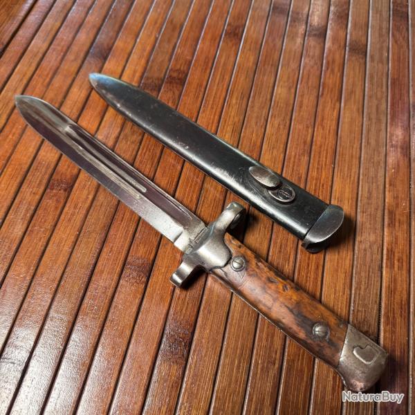 RARE POIGNARD BAIONNETTE M38 CARCANO  ITALIE WW2