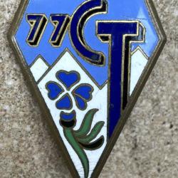 77&deg; Cie de Transmissions,&eacute;mail,dos lisse