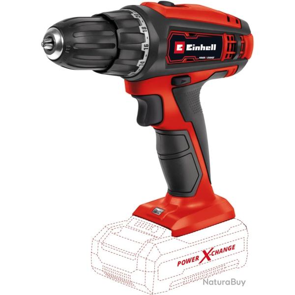 Einhell Perceuse-visseuse sans fil lithium-ion18 V 2 vitesses 21 r�glages de couple lumi�re LED