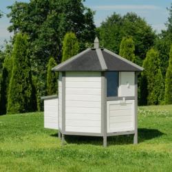 Poulailler Bondy abri poule caille pintade basse cour maison poule caille coq cabane poules NEUF