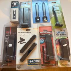 lot de 8 chargeurs pistolet CO2 bille - 1 euros sans prix de r&eacute;serve