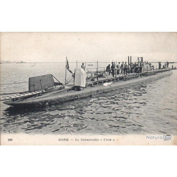 Carte Postale BONE - Le Submersible � Circ� �  -N�8192