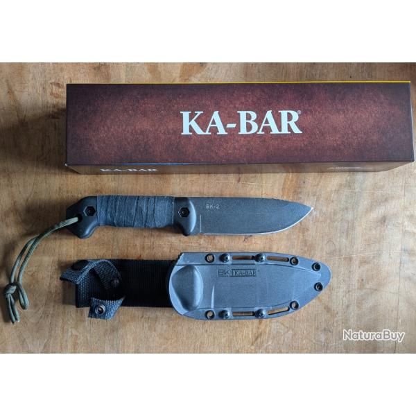 Couteau KA-BAR Becker Companion BK2, �tui polyester