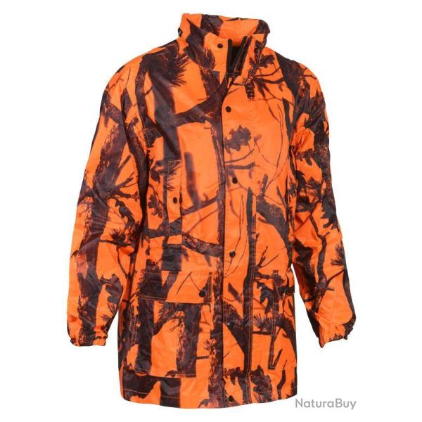 Veste de pluie chasse M GHOST CAMO BLAZE