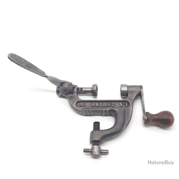 Ancien sertisseur cartouche BAYARD N�1 Outillage ancien BE g�n�ral Cal 16