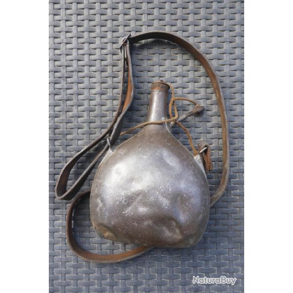 gourde Fran�aise guerre 1870 Napol�on III SEDAN A GODILLOT
