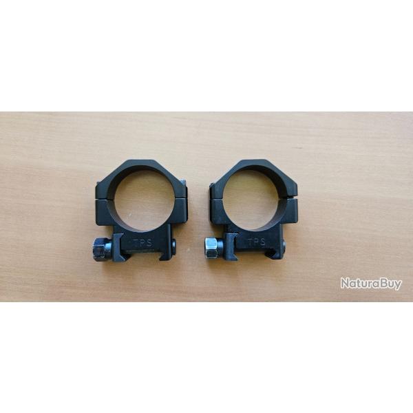 Colliers TPS 34 mm montage BAS picatinny - 1� sans prix de r�serve !!