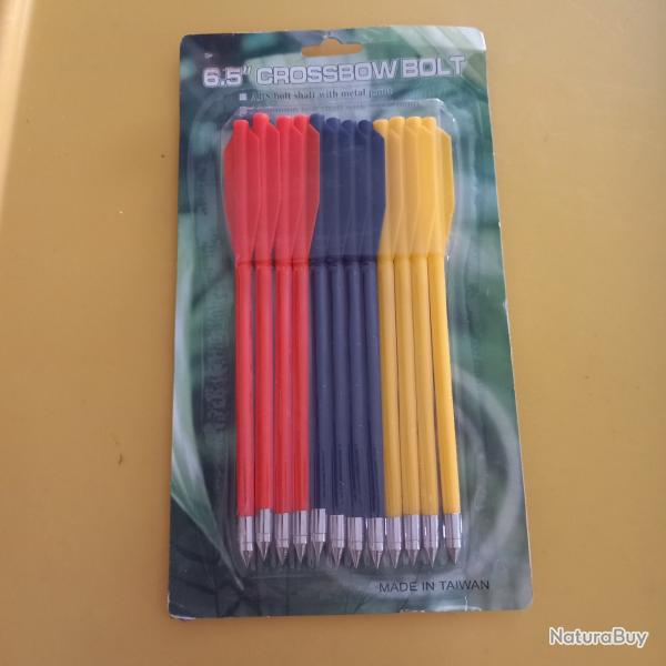 Lot de 12 fl�ches arbaletes neuves crossbow
