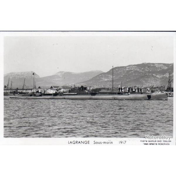 Carte Postale Sous-marin Lagrange 1917 -N�8196