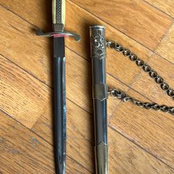 Dague officier infanterie Bulgarie - militaria post ww2 - mod&egrave;le 1952