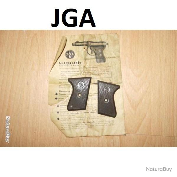 plaquettes pistolet JGA - VENDU PAR JEPERCUTE (s3440)